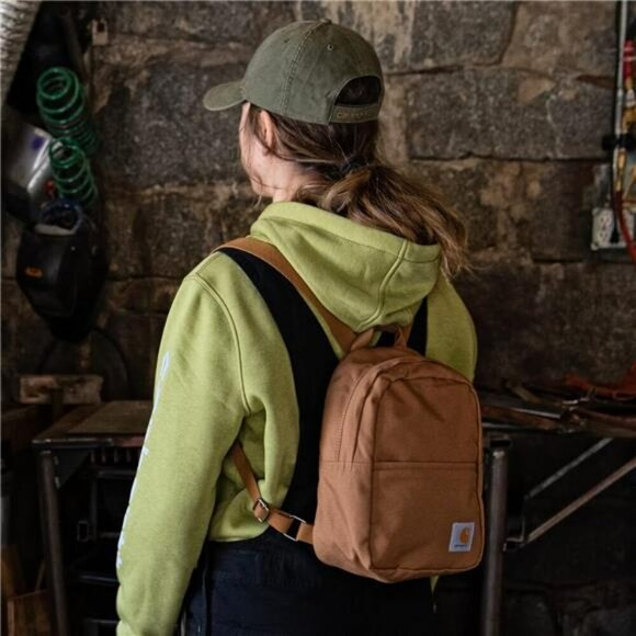 Carhartt Mini Backpack Water Resistant Durable Work Bag Adjustable Straps